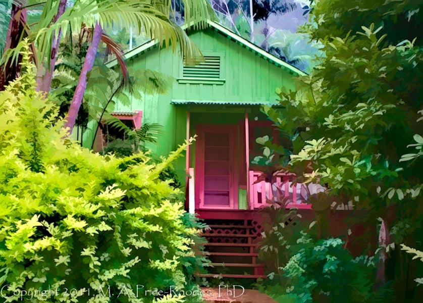 Green house on Powerhouse Rd