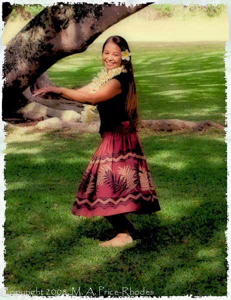 Beautiful Hula Dancer